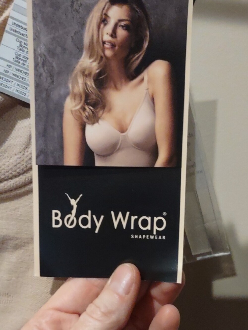 Shapewear Body Wrap Slip Dress in Nude Large - Picture 4 of 10